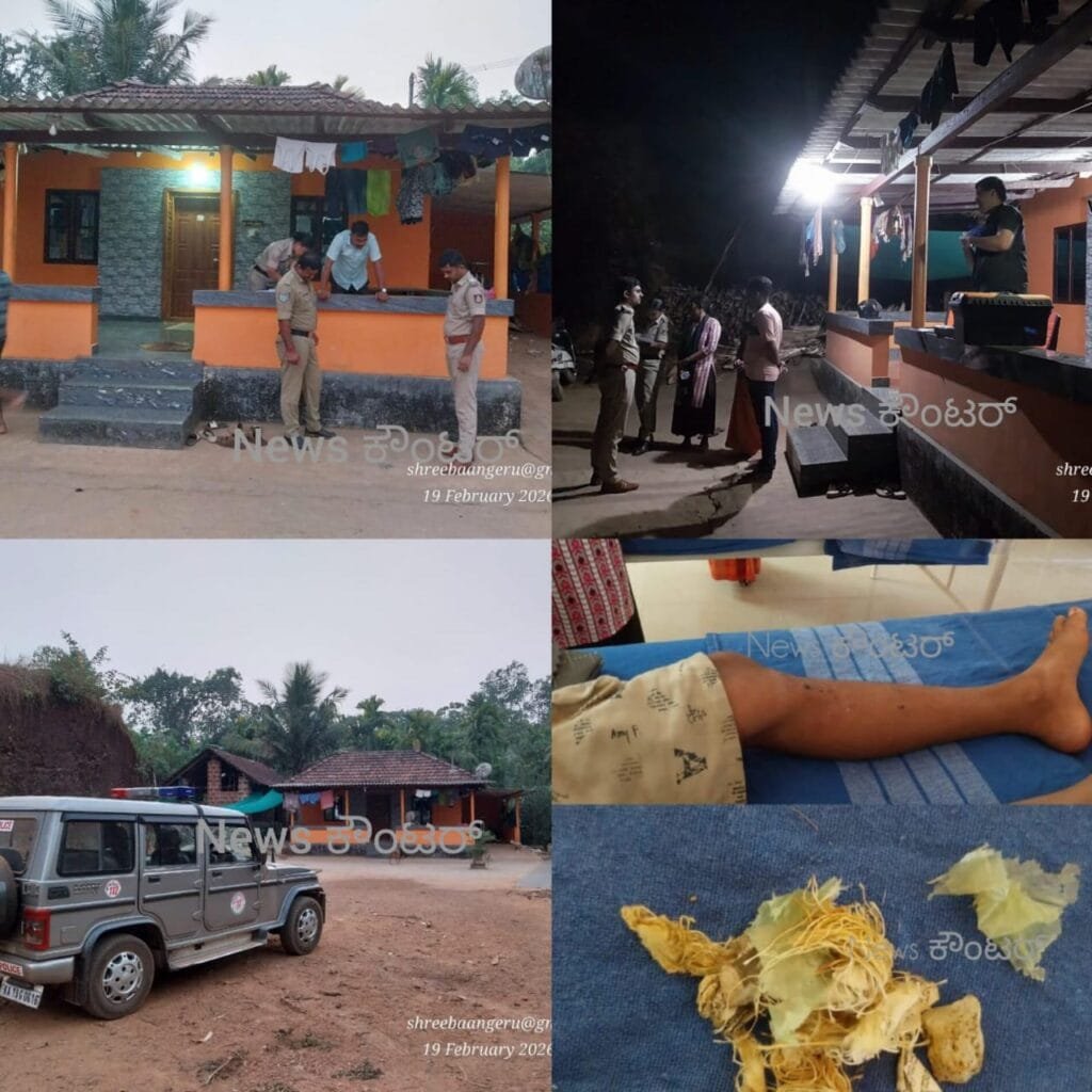 IMG-20260219-WA0004-1024x1024 ಬೈಪಾಡಿ; ಬೇಟೆ ಬಾಂಬ್ ಸ್ಫೋಟ ಪ್ರಕರಣ: ಧರ್ಮಸ್ಥಳ ಪೊಲೀಸರು ಮತ್ತು ಸೋಕೋ ತಂಡ ಭೇಟಿ :  ಸ್ಥಳ ಪರಿಶೀಲನೆ